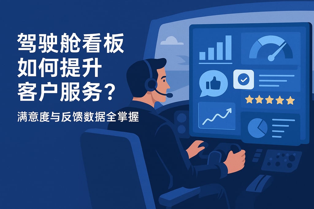驾驶舱看板如何提升客户服务？满意度与反馈数据全掌握