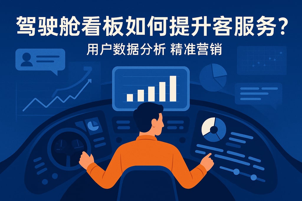 驾驶舱看板如何提升客户服务？用户数据分析精准营销
