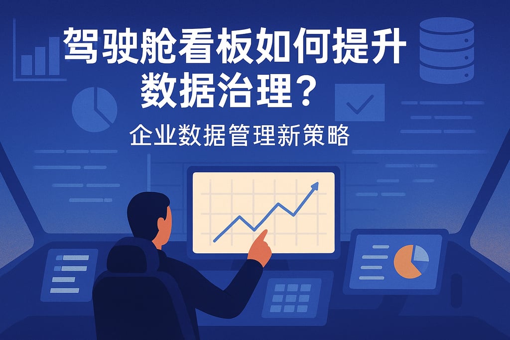驾驶舱看板如何提升数据治理？企业数据管理新策略