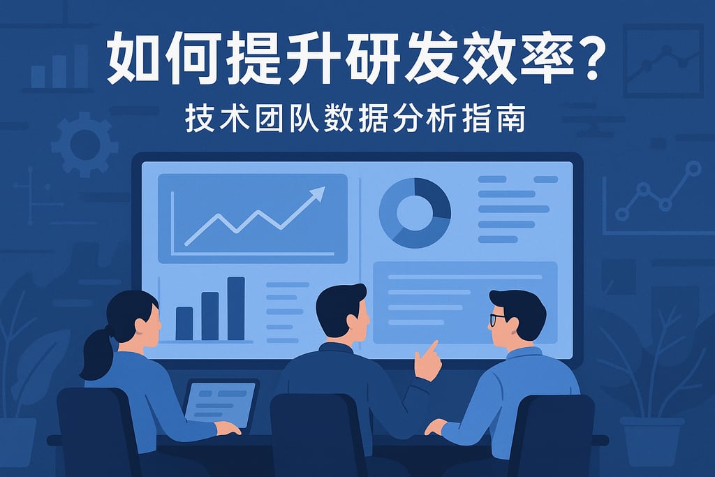 驾驶舱看板如何提升研发效率？技术团队数据分析指南