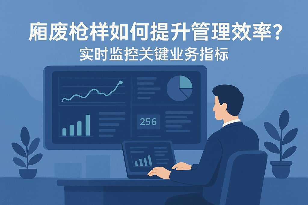 驾驶舱看板如何提升管理效率？实时监控关键业务指标