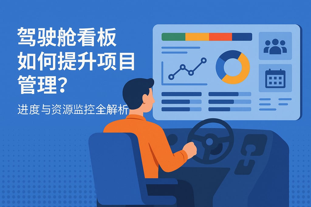 驾驶舱看板如何提升项目管理？进度与资源监控全解析
