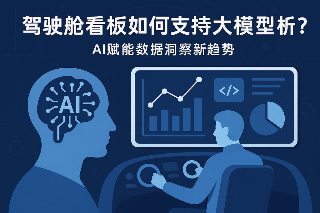 驾驶舱看板如何支持大模型分析？AI赋能数据洞察新趋势