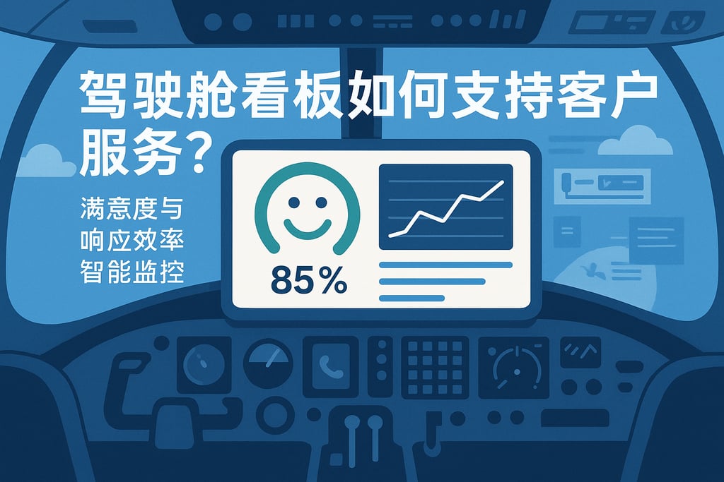 驾驶舱看板如何支持客户服务？满意度与响应效率智能监控