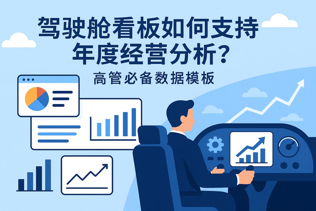 驾驶舱看板如何支持年度经营分析？高管必备数据模板