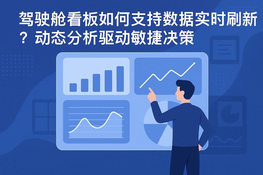 驾驶舱看板如何支持数据实时刷新？动态分析驱动敏捷决策