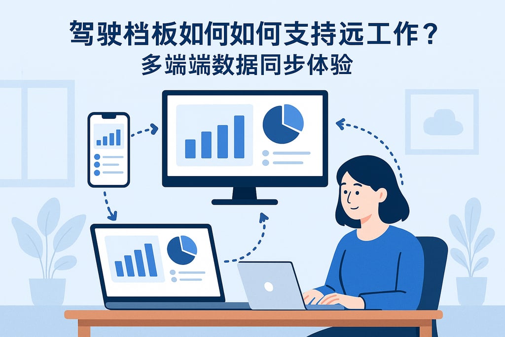 驾驶舱看板如何支持远程办公？多终端数据同步体验