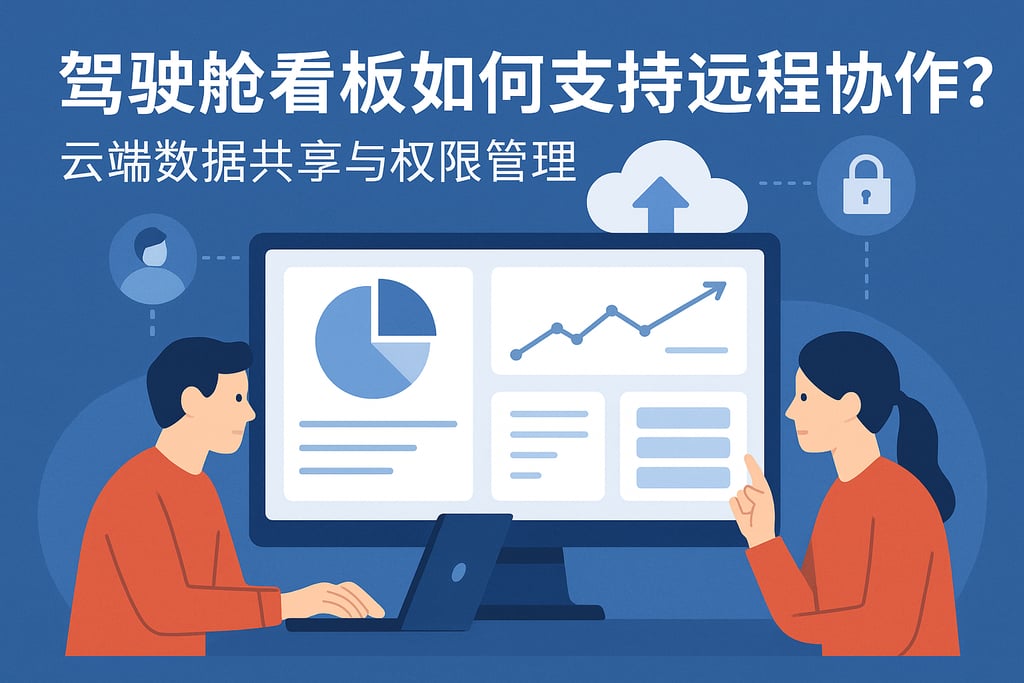 驾驶舱看板如何支持远程协作？云端数据共享与权限管理