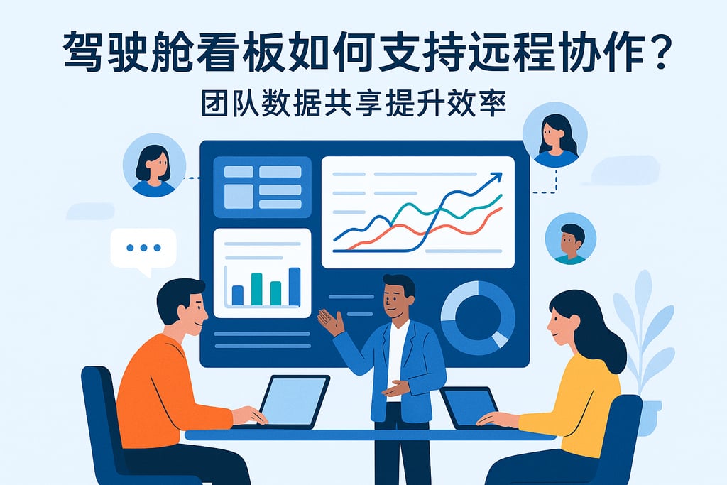 驾驶舱看板如何支持远程协作？团队数据共享提升效率