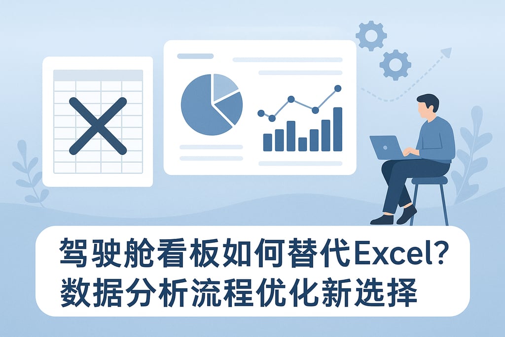 驾驶舱看板如何替代Excel？数据分析流程优化新选择