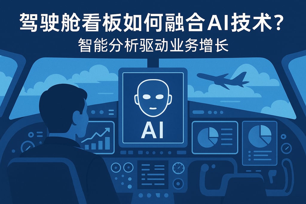 驾驶舱看板如何融合AI技术？智能分析驱动业务增长