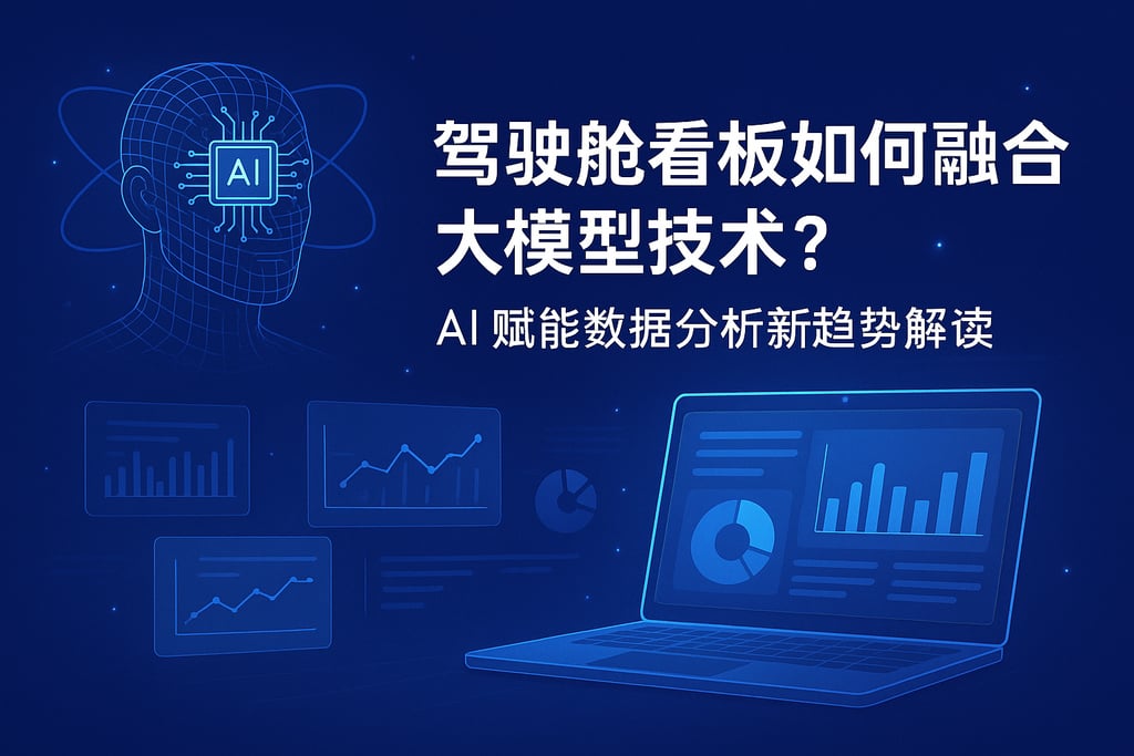 驾驶舱看板如何融合大模型技术？AI赋能数据分析新趋势解读