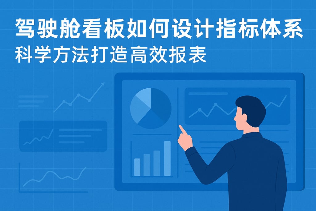 驾驶舱看板如何设计指标体系？科学方法打造高效报表