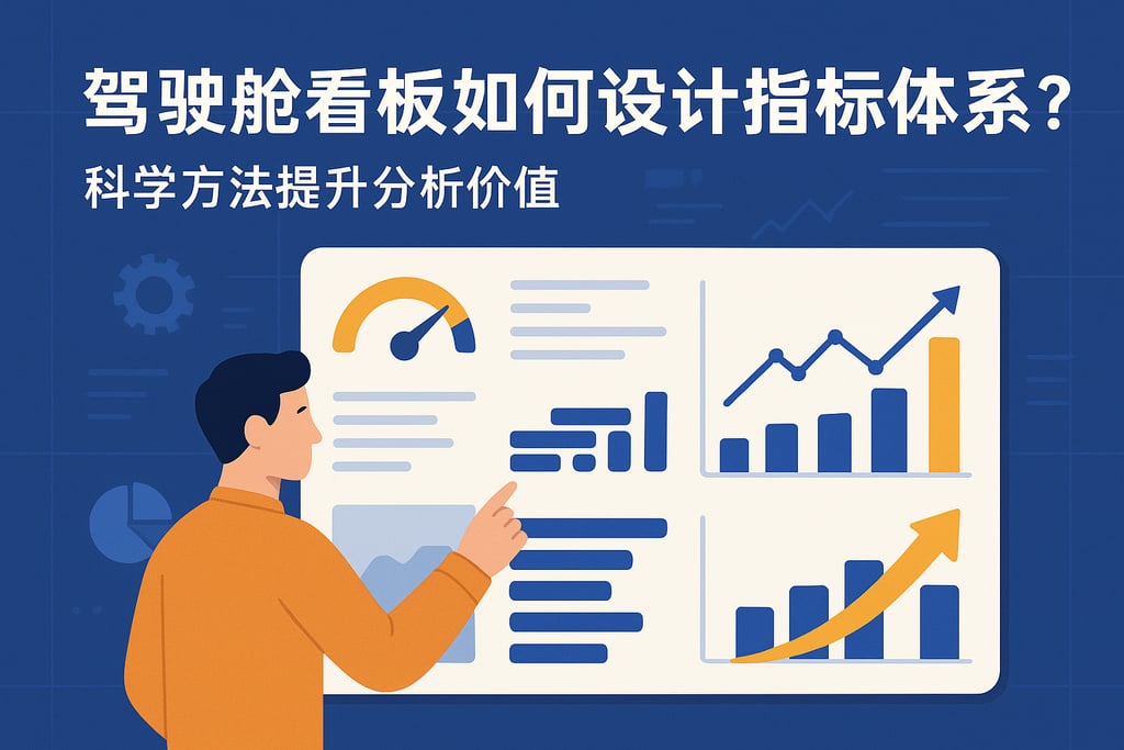 驾驶舱看板如何设计指标体系？科学方法提升分析价值
