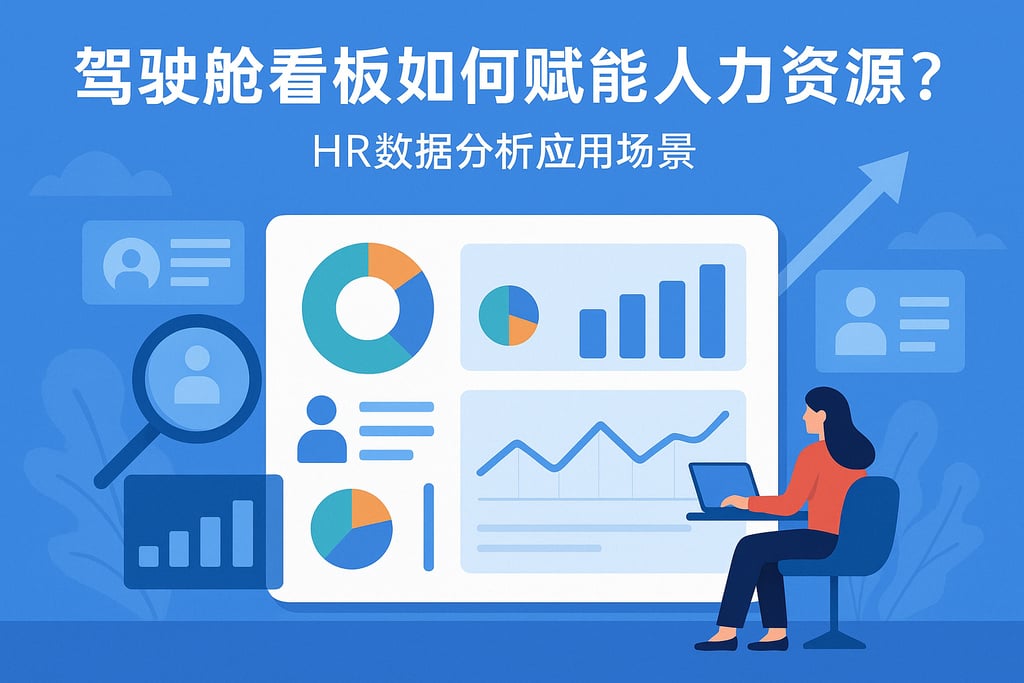 驾驶舱看板如何赋能人力资源？HR数据分析应用场景