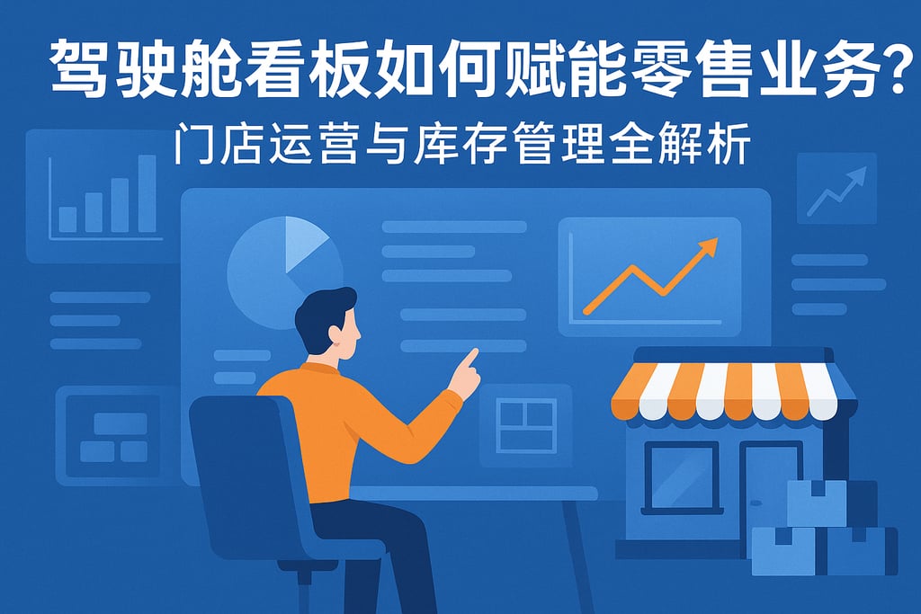 驾驶舱看板如何赋能零售业务？门店运营与库存管理全解析