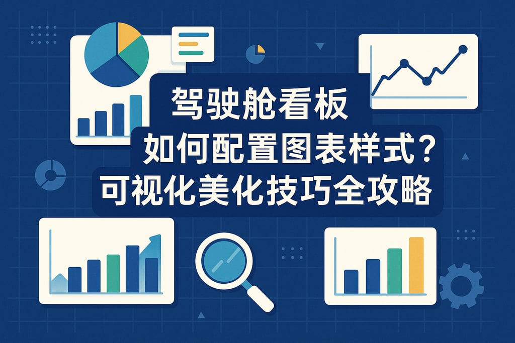 驾驶舱看板如何配置图表样式？可视化美化技巧全攻略