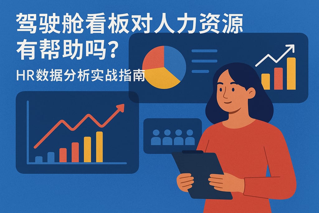 驾驶舱看板对人力资源有帮助吗？HR数据分析实战指南