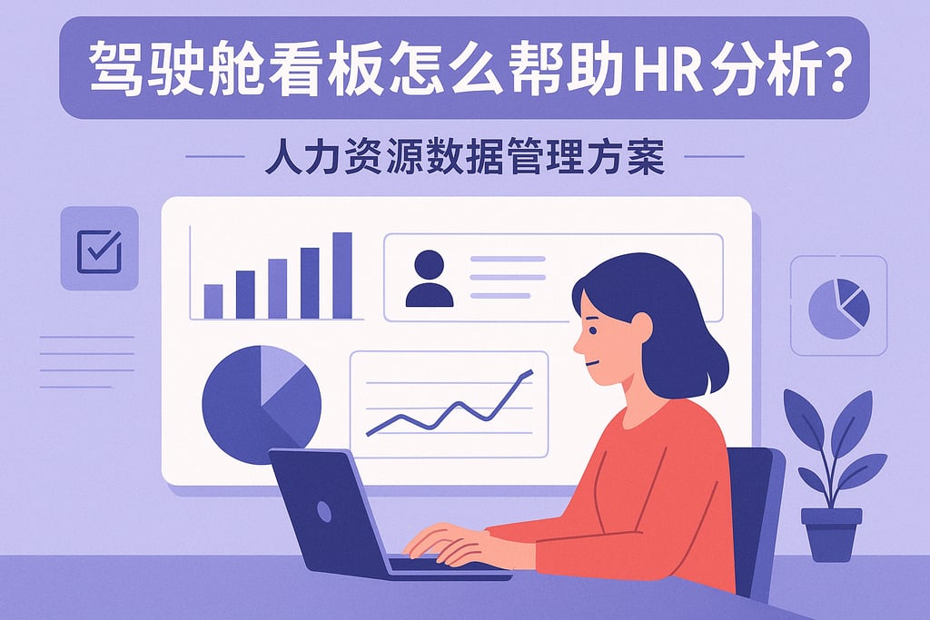 驾驶舱看板怎么帮助HR分析？人力资源数据管理方案