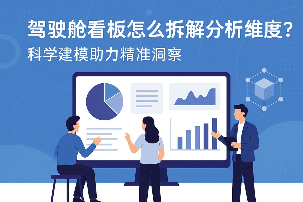 驾驶舱看板怎么拆解分析维度？科学建模助力精准洞察
