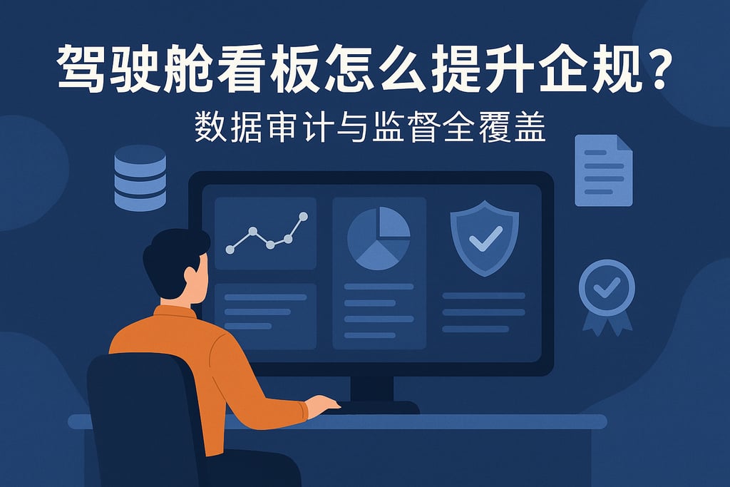 驾驶舱看板怎么提升企业合规？数据审计与监管全覆盖
