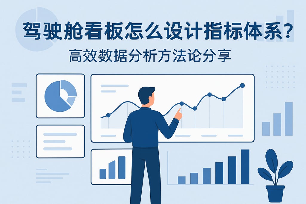 驾驶舱看板怎么设计指标体系？高效数据分析方法论分享