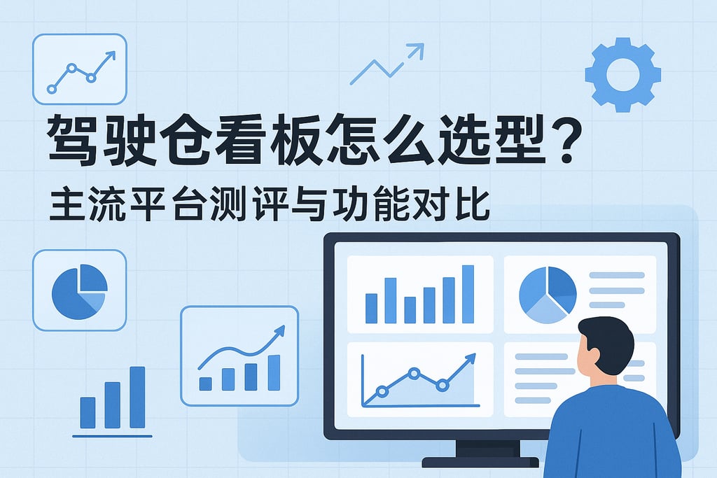 驾驶舱看板怎么选型？主流平台测评与功能对比