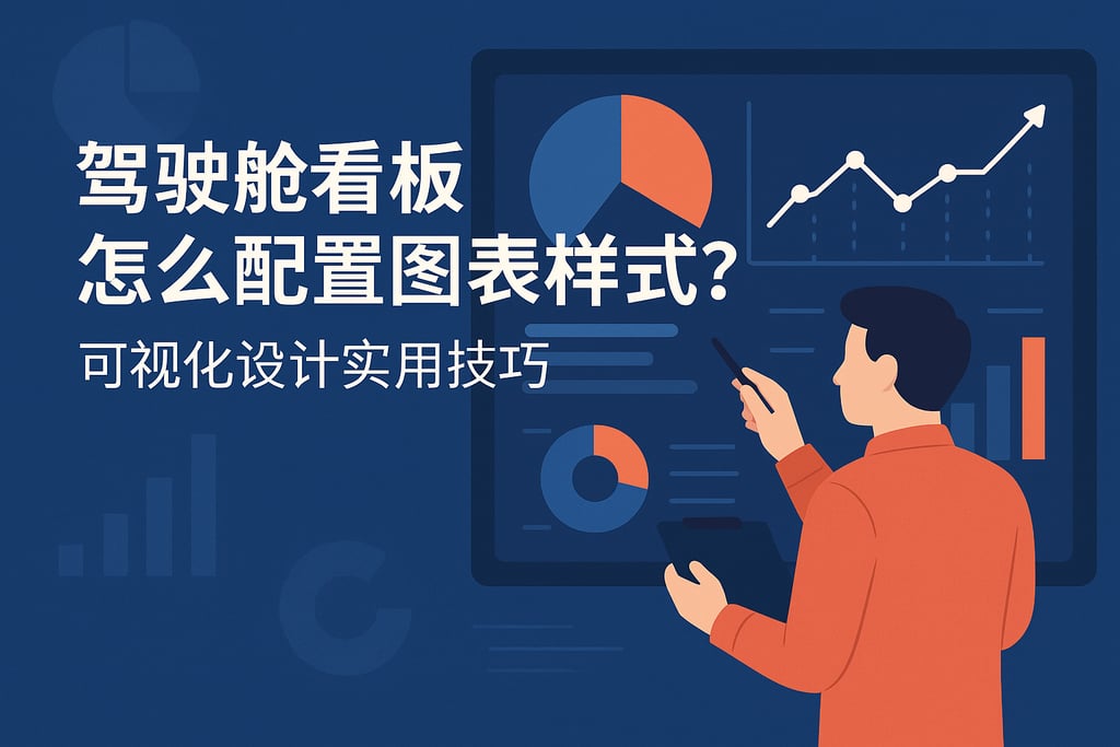 驾驶舱看板怎么配置图表样式？可视化设计实用技巧