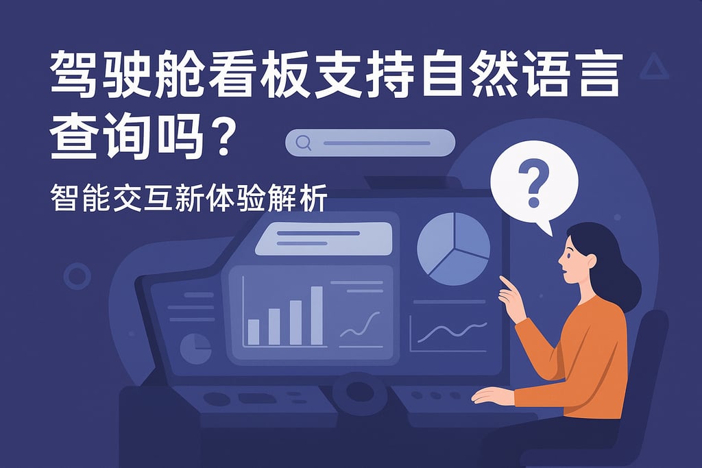 驾驶舱看板支持自然语言查询吗？智能交互新体验解析