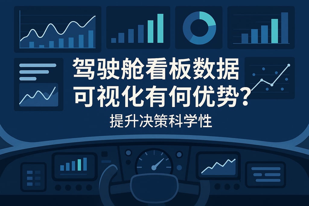 驾驶舱看板数据可视化有何优势？提升决策科学性