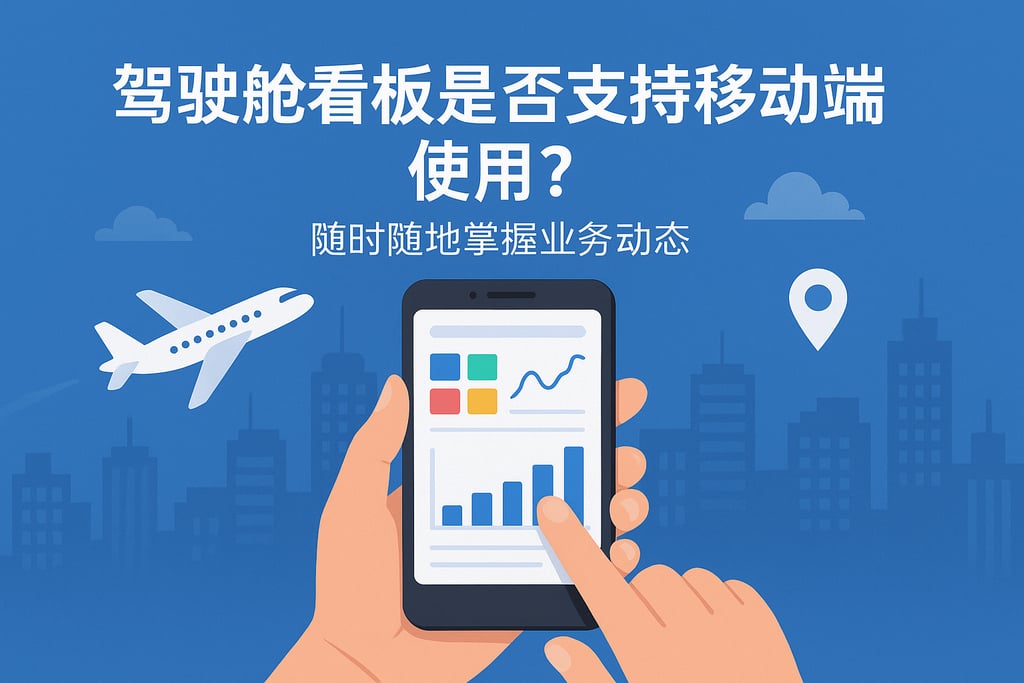 驾驶舱看板是否支持移动端使用？随时随地掌握业务动态