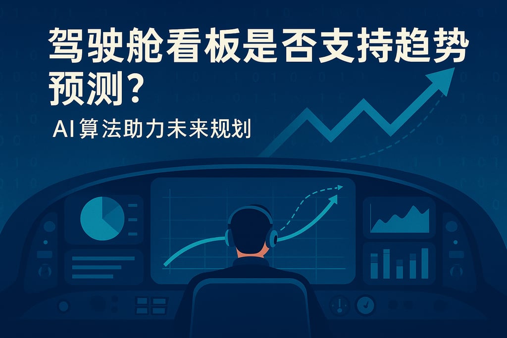 驾驶舱看板是否支持趋势预测？AI算法助力未来规划