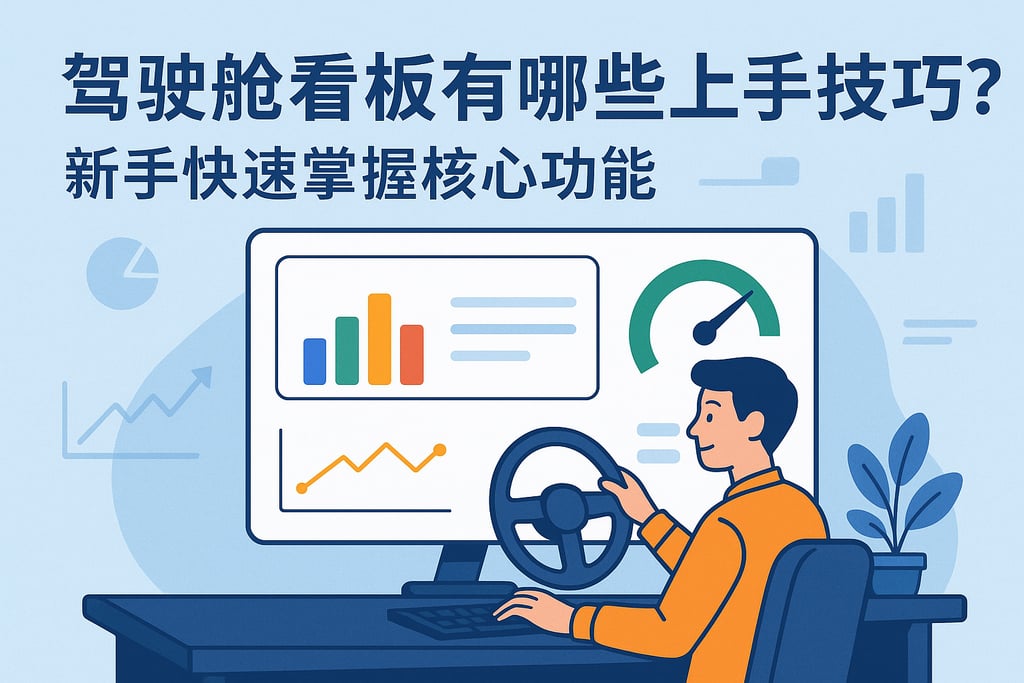 驾驶舱看板有哪些上手技巧？新手快速掌握核心功能