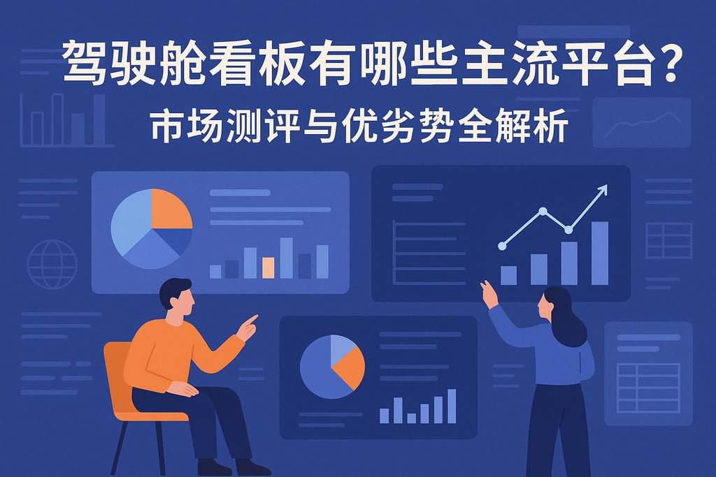 驾驶舱看板有哪些主流平台？市场测评与优劣势全解析