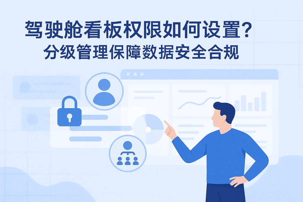 驾驶舱看板权限如何设置？分级管理保障数据安全合规