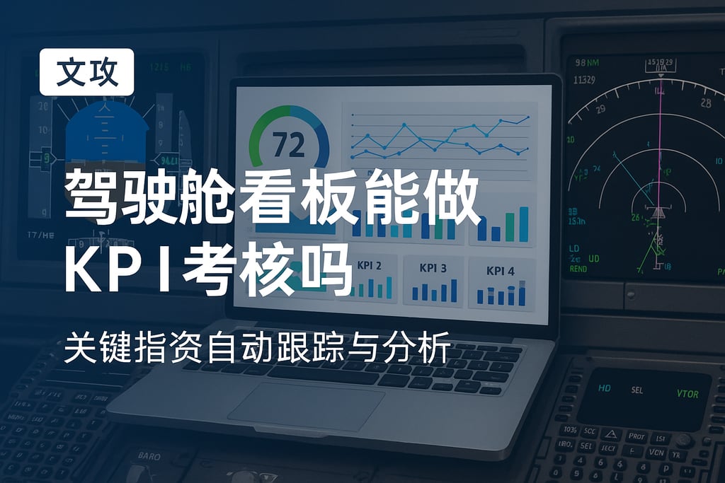 驾驶舱看板能做KPI考核吗？关键指标自动跟踪与分析