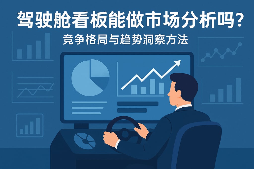 驾驶舱看板能做市场分析吗？竞争格局与趋势洞察方法