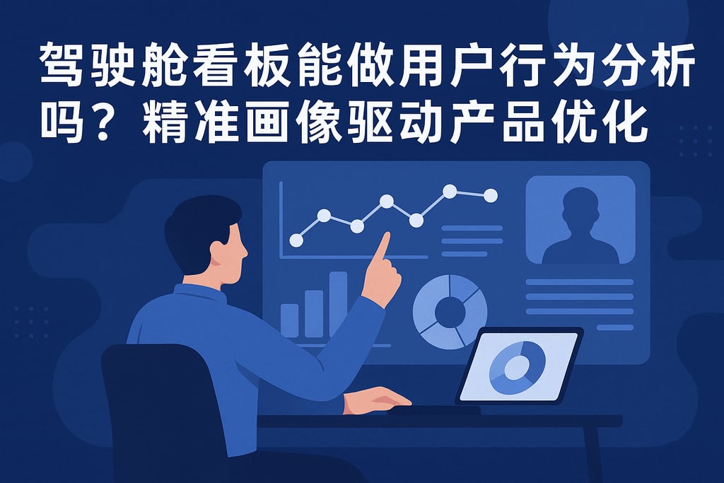 驾驶舱看板能做用户行为分析吗？精准画像驱动产品优化