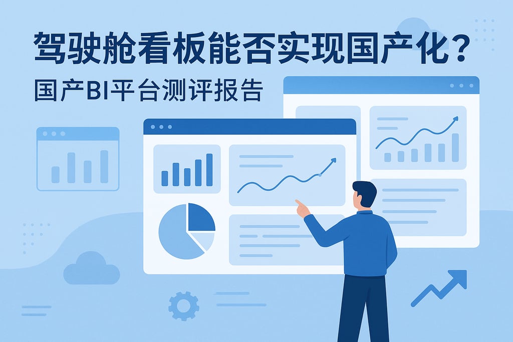 驾驶舱看板能否实现国产化替代？国产BI平台测评报告
