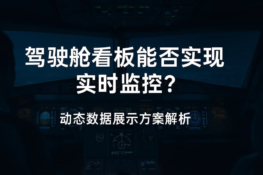 驾驶舱看板能否实现实时监控？动态数据展示方案解析
