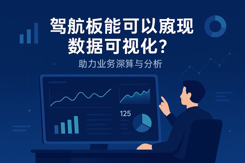 驾驶舱看板能否实现数据可视化？助力业务洞察与分析