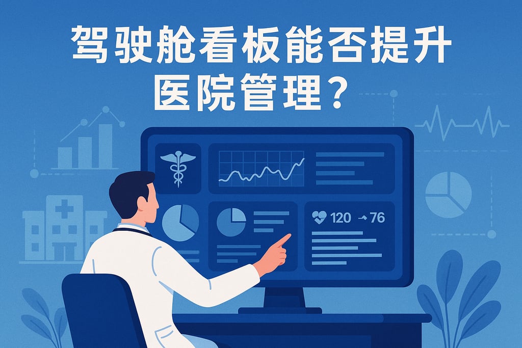 驾驶舱看板能否提升医院管理？医疗数据分析场景应用