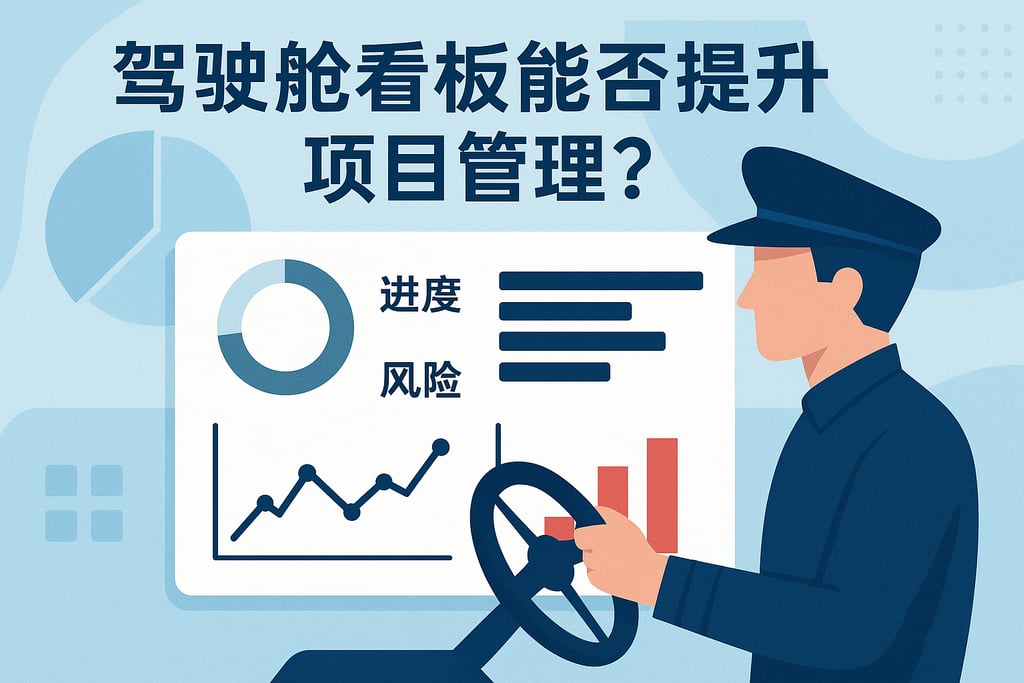 驾驶舱看板能否提升项目管理？进度与风险数据可视化