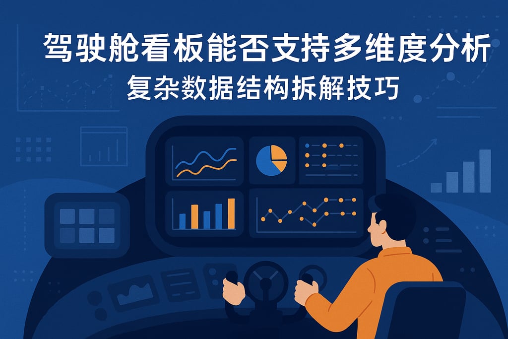 驾驶舱看板能否支持多维度分析？复杂数据结构拆解技巧