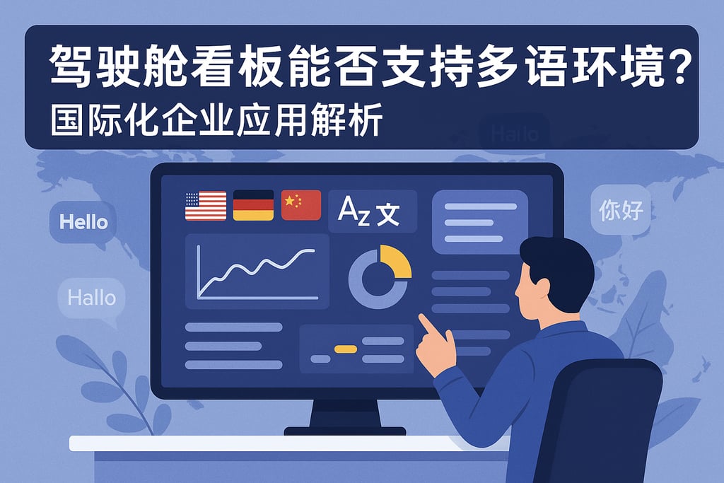 驾驶舱看板能否支持多语言环境？国际化企业应用解析