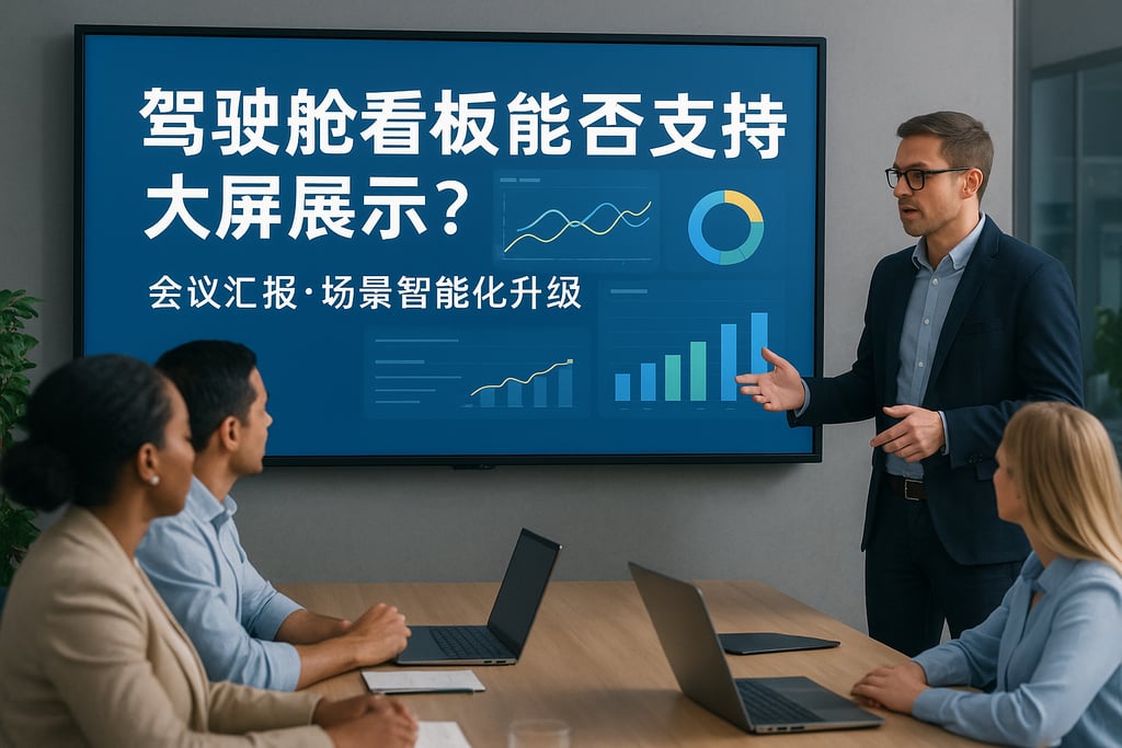 驾驶舱看板能否支持大屏展示？会议汇报场景智能化升级