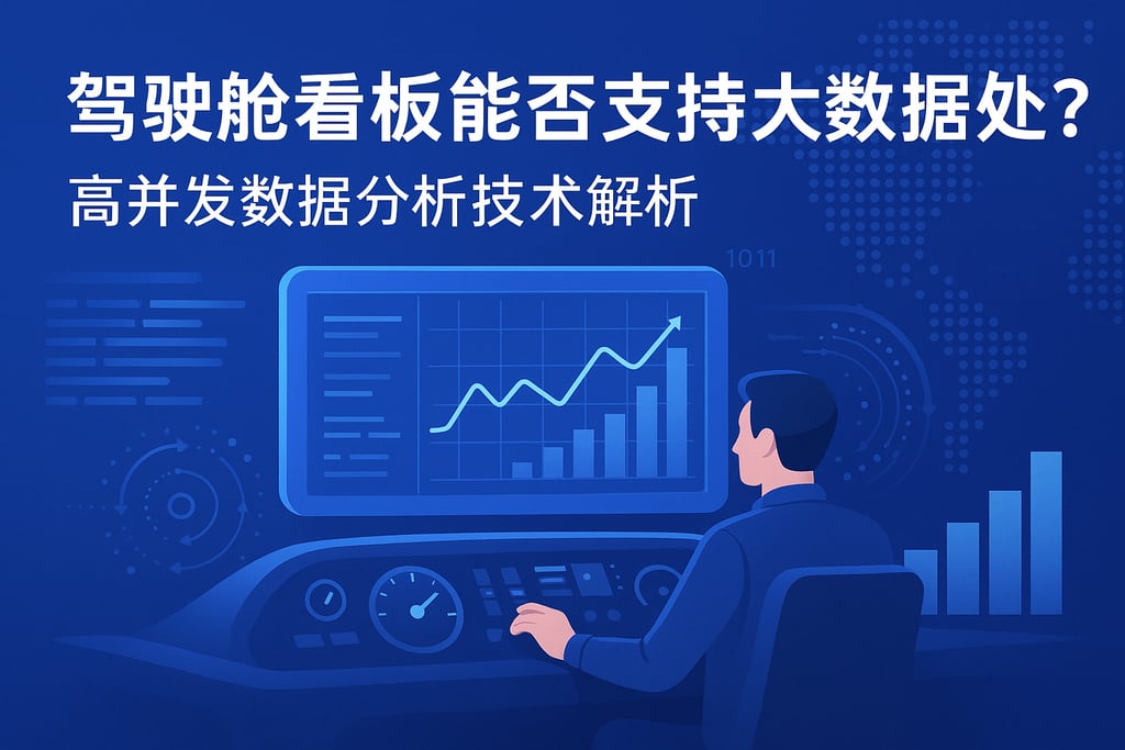 驾驶舱看板能否支持大数据处理？高并发数据分析技术解析