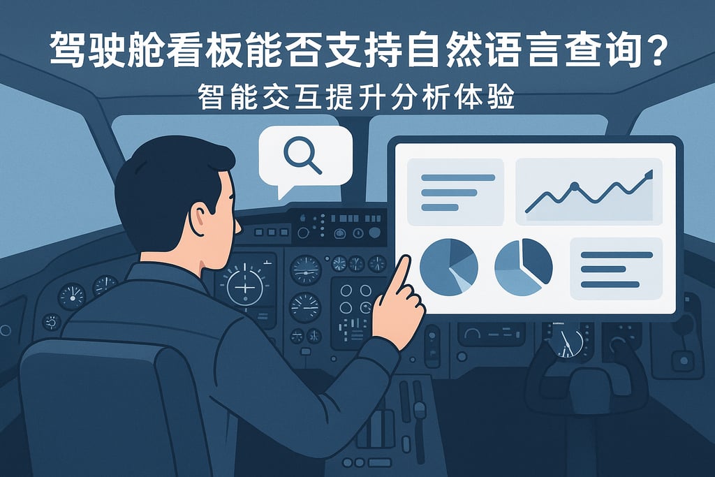 驾驶舱看板能否支持自然语言查询？智能交互提升分析体验