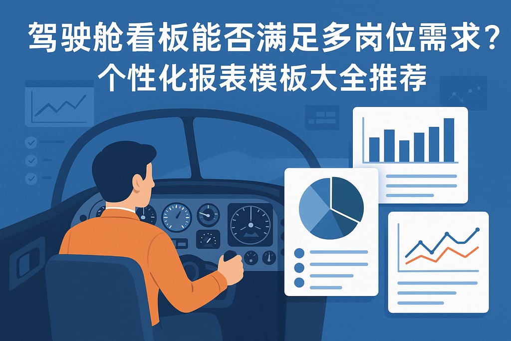 驾驶舱看板能否满足多岗位需求？个性化报表模板大全推荐