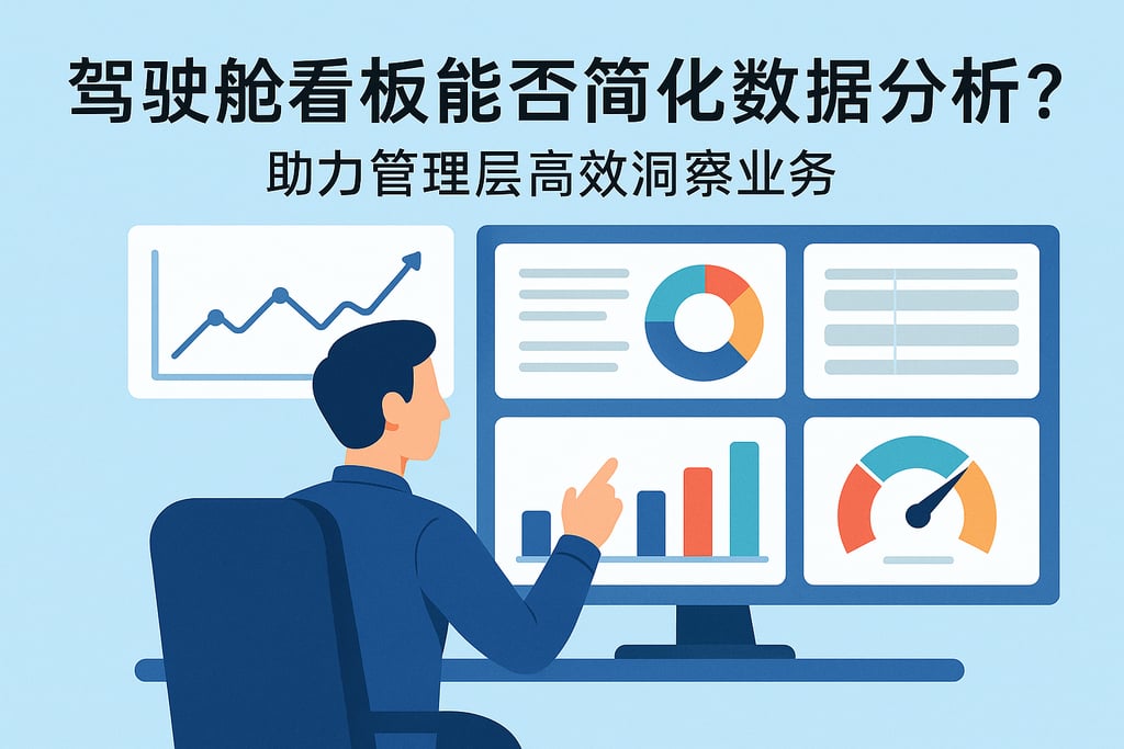 驾驶舱看板能否简化数据分析？助力管理层高效洞察业务